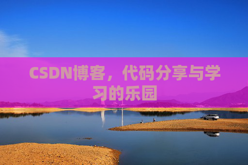 CSDN博客，代码分享与学习的乐园